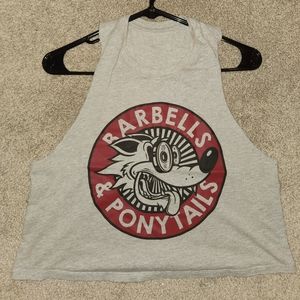 Barbells & Ponytails crop